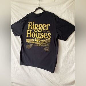 Dan + Shay bigger houses concert t shirt